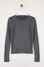 Trendyolmilla Kahverengi Basic Bisiklet Yaka Triko Kazak TWOAW23KZ01249