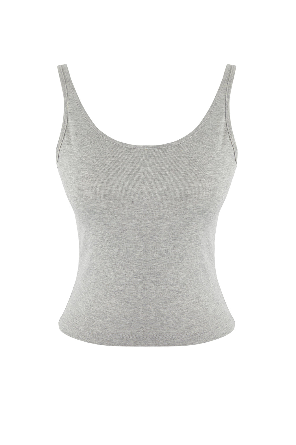 Trendyolmilla Lacivert-Gri 2'li Takım Asimetrik Yaka Düğmeli Vücuda Oturan Esnek Örme Bluz TWOAW26BZ00042