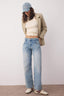Mavi Normal Bel Straight Baggy %100 Pamuk Non-Stretch Jeans TWOAW26JE00129