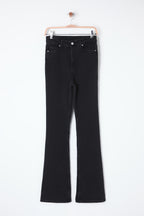 Trendyolmilla Mavi Yüksek Bel Comfort/Esnek Flare Jeans TWOSS25JE00109