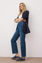 Trendyolmilla Mavi More Sustainable Esnek Comfort Straight Jeans TWOAW26JE00090