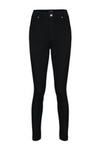 Siyah Vücudu Saran Yüksek Bel Ekstra Esnek Jegging Jeans TWOAW24JE00264