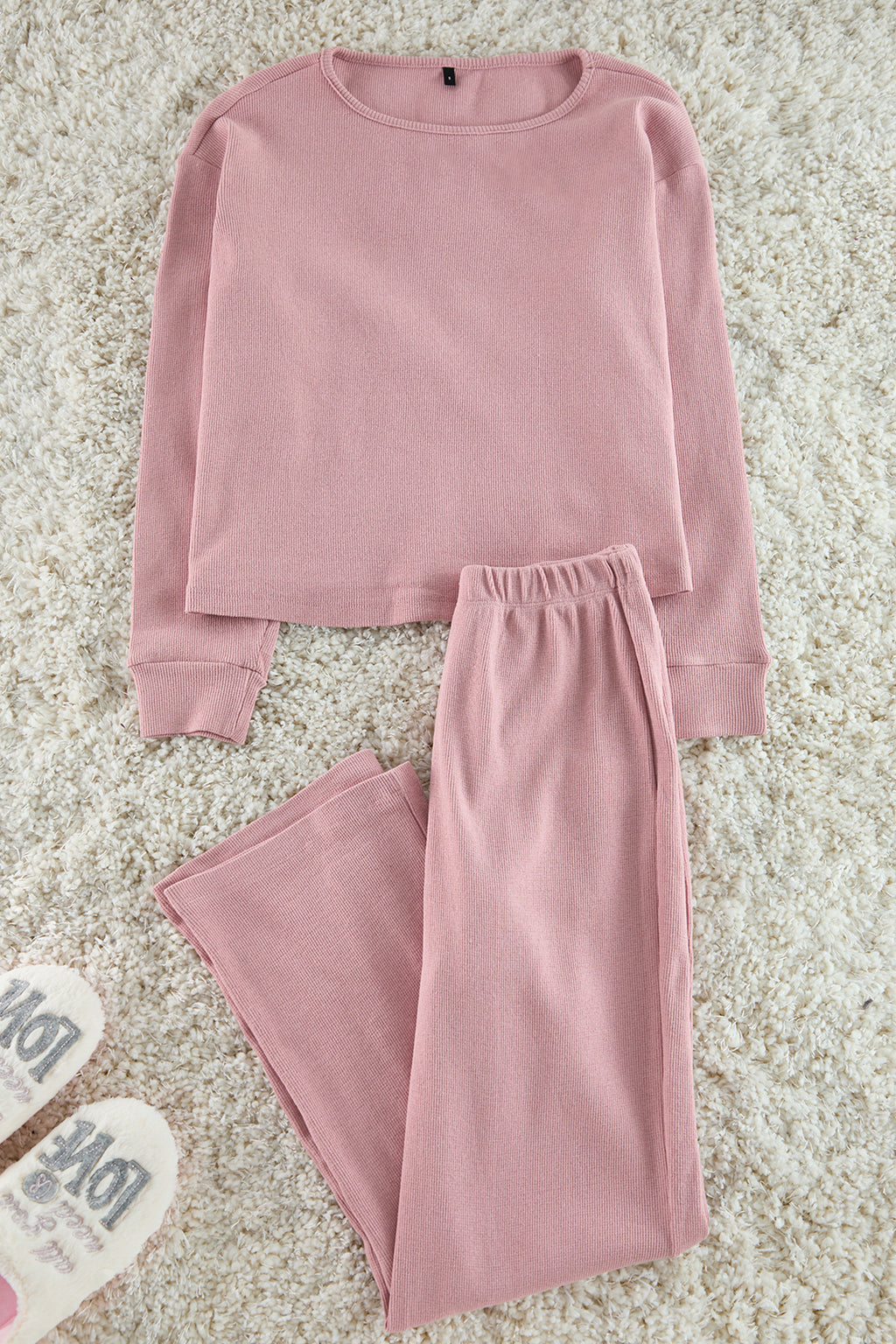 Trendyolmilla Koyu Yeşil Fitilli Örme Pijama Takımı THMAW21PT0009