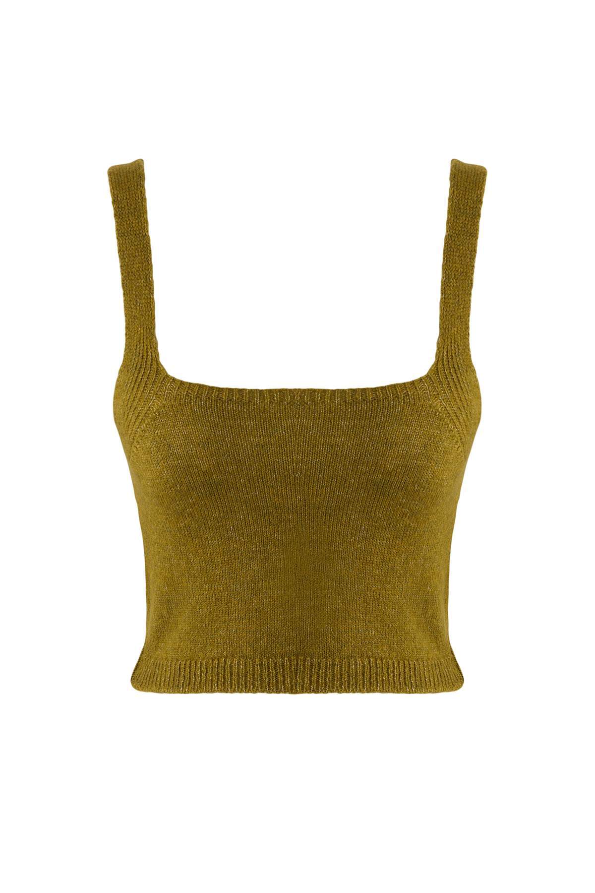Trendyolmilla Antrasit Crop Yumuşak Dokulu 2'li Bluz-Hırka Triko Takım TWOAW21HI0107