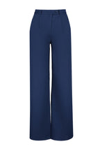 Trendyolmilla Mavi Wide Leg/Geniş Paça Dokuma Kumaş Pantolon TWOAW22PL0263 Palazzo