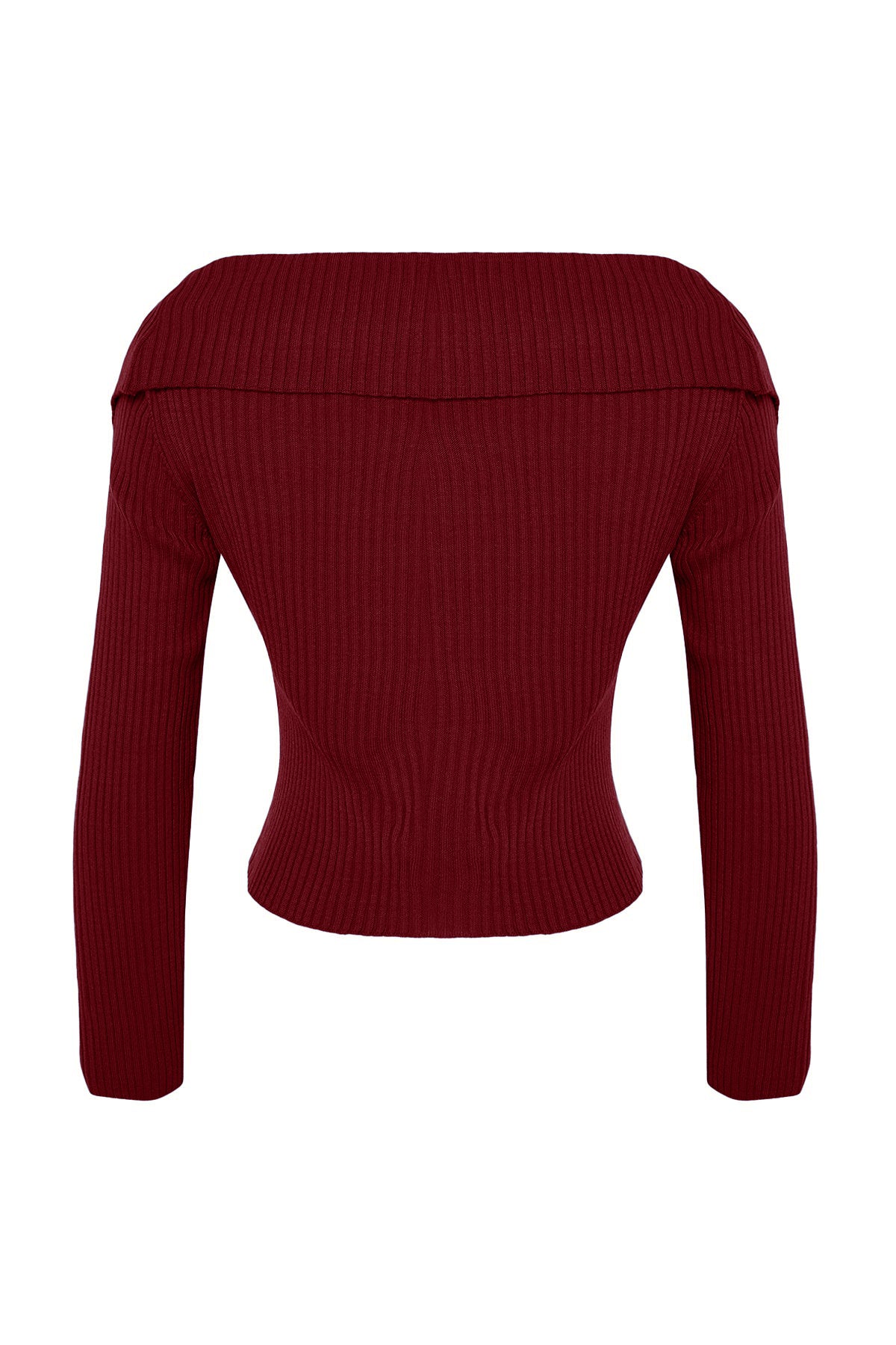 Trendyolmilla Koyu Gri Devrik Yaka Triko Hırka TWOAW24HI00284