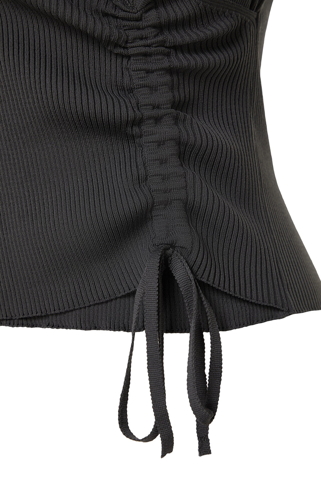 Trendyolmilla Antrasit Kruvaze Büzgü Detaylı Triko Kazak TWOAW23KZ00828