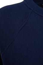 Trendyolmilla Lila Relaxed/Rahat Kalıp Basic Reglan Kol Bisiklet Yaka Örme Sweatshirt TWOAW24SW00104