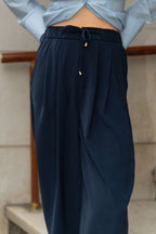 Trendyolmilla Mürdüm Şalvar/Harem Bağcıklı Pantolon TWOSS25PL00126