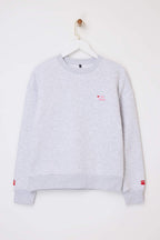 Trendyolmilla Kar Melanj Örme Sweatshirt TWOAW26SW00200