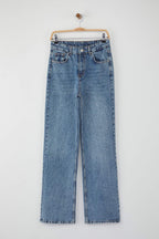 Trendyolmilla Antrasit Yüksek Bel Geniş Paça Wide Leg Jeans TWOAW26JE00083