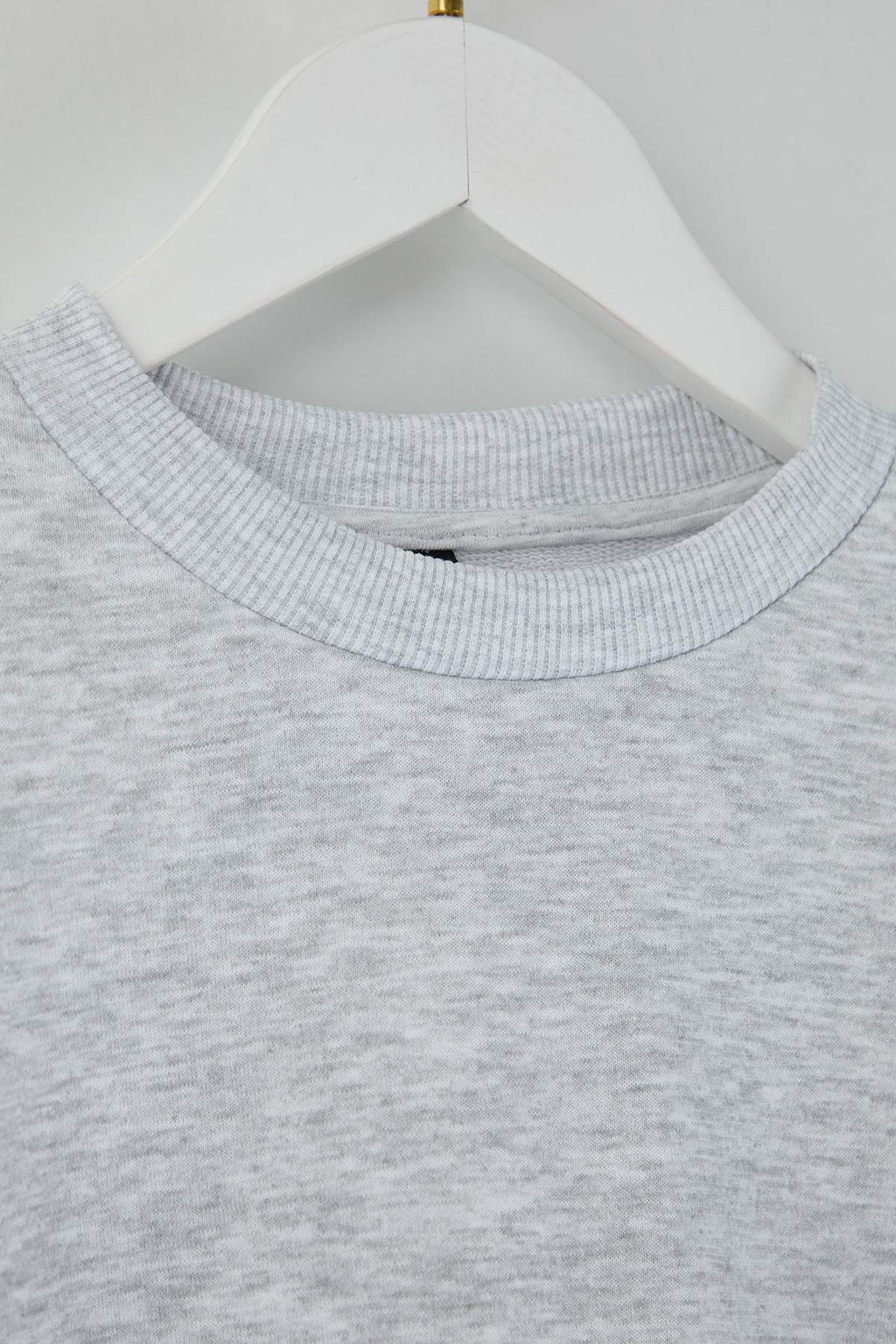 Trendyolmilla Lacivert Kalın İçi Polarlı Kurdele Detaylı Crop Boy Örme Sweatshirt TWOAW26SW00075