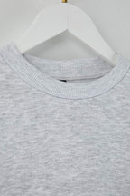 Trendyolmilla Lacivert Kalın İçi Polarlı Kurdele Detaylı Crop Boy Örme Sweatshirt TWOAW26SW00075