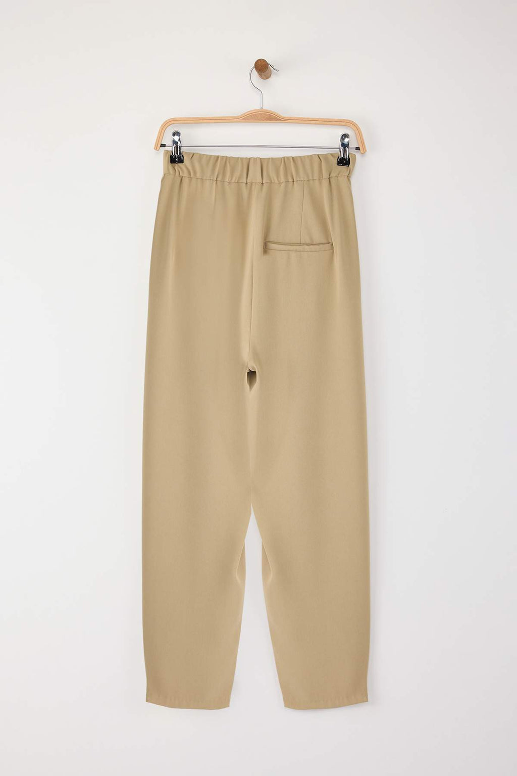 Trendyolmilla Açık Haki Şalvar/Harem Bağcıklı Pantolon TWOSS25PL00126