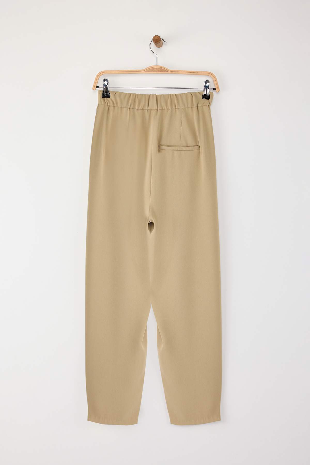 Trendyolmilla Açık Haki Şalvar/Harem Bağcıklı Pantolon TWOSS25PL00126