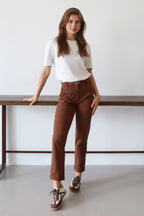 Trendyolmilla Haki Kemerli Chino Pantolon TWOAW26PL00109