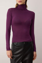 Trendyolmilla Gri Melanj Transparan Dik Yaka Esnek Normal Boy Örme Bluz TWOAW26BZ00266