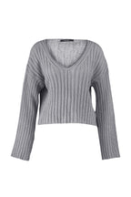 Trendyolmilla Koyu Mavi Merserize Görünümlü Yünlü Geniş Kalıp Basic Triko Kazak TWOAW23KZ01844