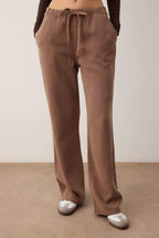 Trendyolmilla Bej More Sustainable %100 Tencel™ Beli Lastikli Yüksek Bel Jeans TWOSS24JE00203