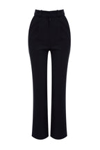 Trendyolmilla Mint Straight/Düz Kesim Pileli Dokuma Kumaş Pantolon TWOSS21PL0155