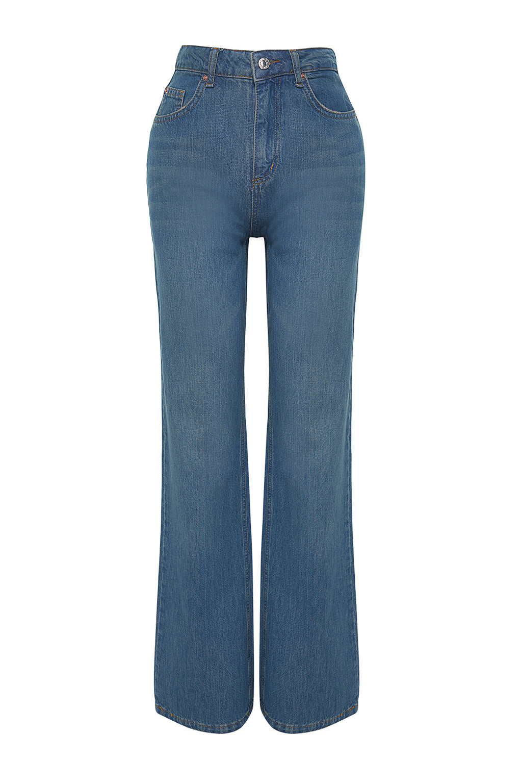 Mavi More Sustainable Yüksek Bel Wide Leg Geniş Paça %100 Pamuk Non-Stretch Jeans TWOSS24JE00020