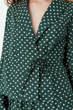 Trendyolmilla Pudra Kalpli Bağlama Detaylı Viskon Dokuma Pijama Takımı THMAW22PT0300