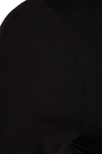 Trendyolmilla Kahverengi Pamuklu Kayık Yaka Fitted/Vücuda Oturan Esnek Bluz TWOAW24BZ00166