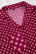 Mürdüm Etnik Viskon Dokuma Pijama Takımı THMAW26PT00112