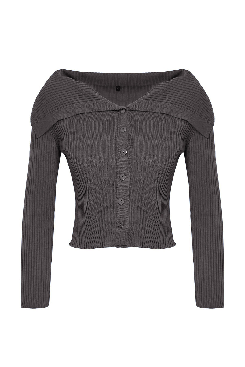 Trendyolmilla Fuşya Devrik Yaka Triko Hırka TWOAW24HI00284