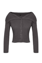 Trendyolmilla Fuşya Devrik Yaka Triko Hırka TWOAW24HI00284