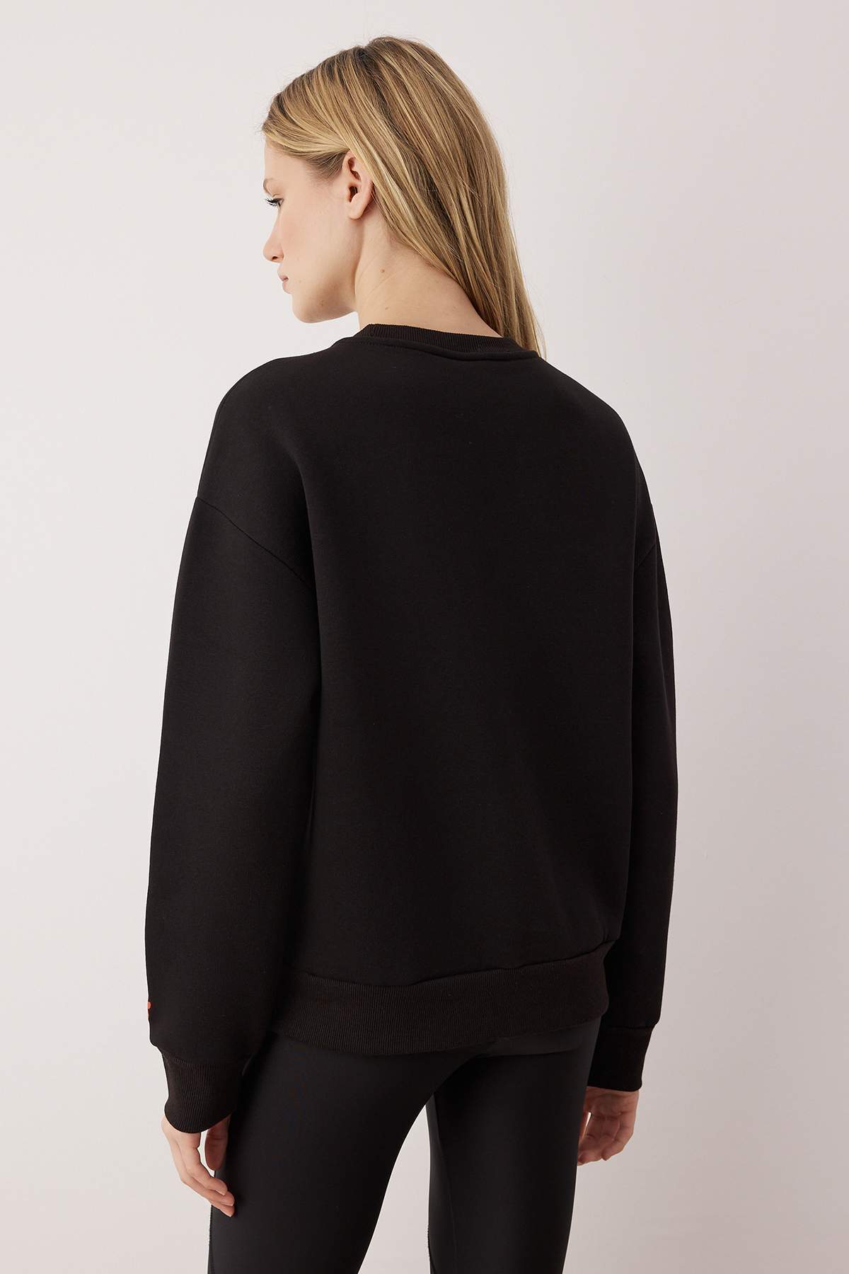 Trendyolmilla Kar Melanj Örme Sweatshirt TWOAW26SW00200