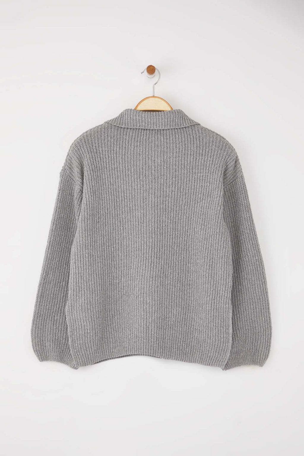 Trendyolmilla More Sustainable Ekru Triko Kazak TWOAW24KZ01119