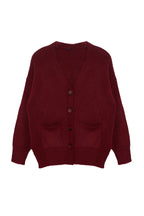 Trendyolmilla Bordo Basic Yumuşak Dokulu Triko Hırka TWOAW20HI0213