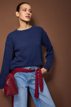 Trendyolmilla More Sustainable Taş Pamuklu Geniş Kalıp Basic Triko Kazak TWOAW26KZ00107