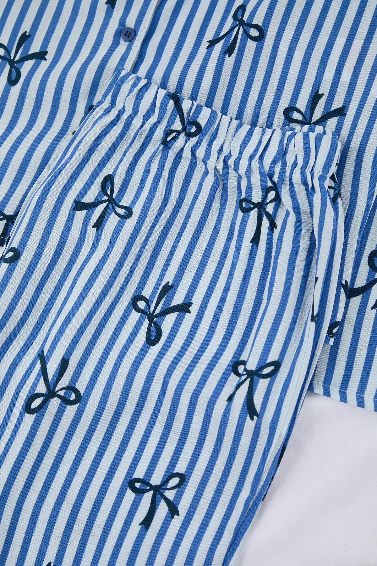 Trendyolmilla Gri Kalpli Viskon Dokuma Pijama Takımı THMAW21PT0936
