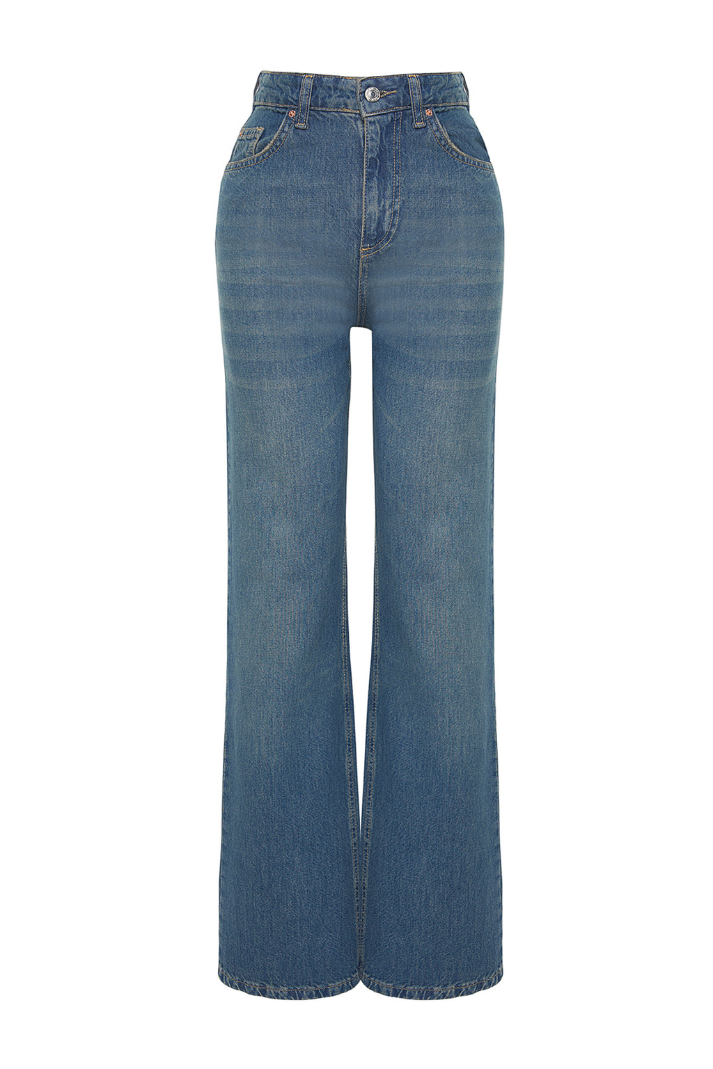 Mavi More Sustainable Soluk Efekt Vintage Yüksek Bel Wide Leg Jeans TWOSS24JE00050