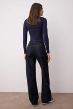 Trendyolmilla Gri  Yüksek Bel Wide Leg Jeans TWOAW26JE00007