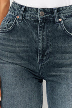 Trendyolmilla Ekru Yüksek Bel Wide Leg Jeans TWOSS24JE00080
