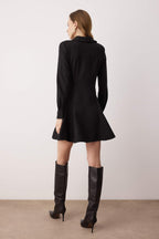 Trendyolmilla Siyah Mini Dokuma Elbise TWOAW26EL00305