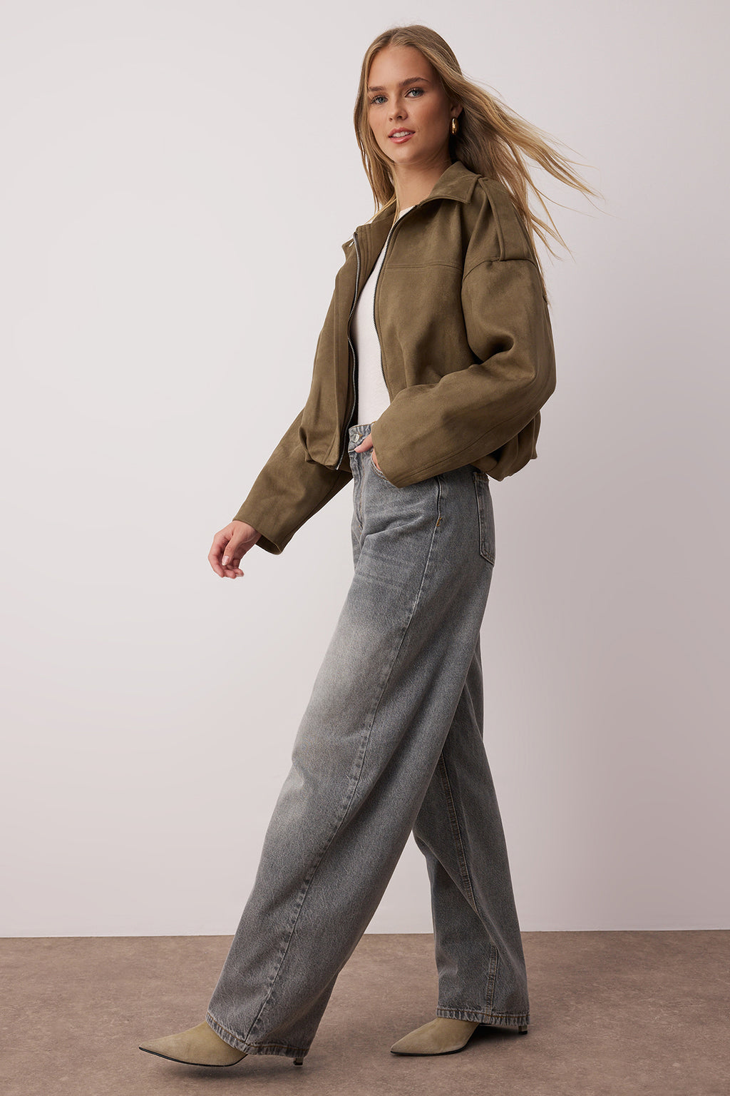 Trendyolmilla Mavi Yüksek Bel Baggy %100 Pamuk Non-Stretch Jeans TWOAW25JE00130