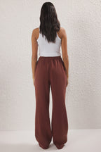 Trendyolmilla Bej More Sustainable %100 Tencel™ Beli Lastikli Yüksek Bel Jeans TWOSS24JE00203