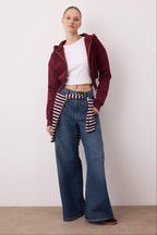 Trendyolmilla Siyah Crop Oversize Örme Sweatshirt TWOAW25SW00302
