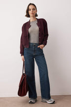 Trendyolmilla Vizon Yüksek Bel Bilek Boy Culotte %100 Pamuklu Jeans TWOAW26JE00190