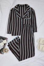 Trendyolmilla Bordo Biyeli Viskon Dokuma Pijama Takımı THMAW21PT0292