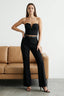Trendyolmilla Siyah Limited Edition Flare Kalıp Bootcut Kumaş Pantolon TWOAW26PL00056