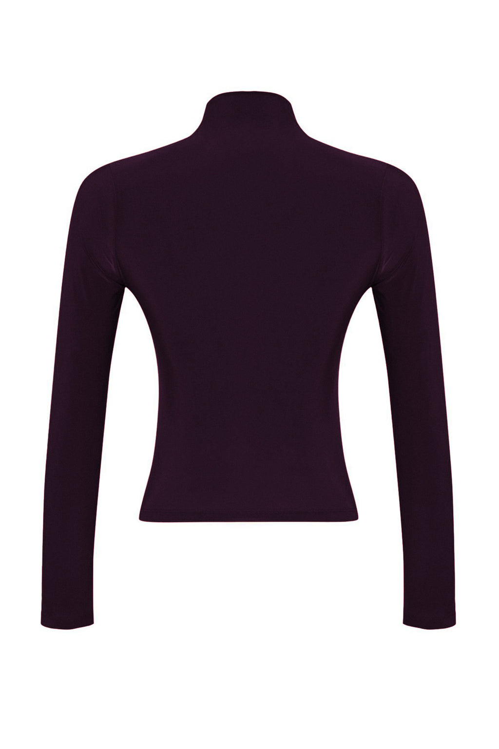 Trendyolmilla Mürdüm Büzgülü Kare Yaka Vücuda Oturan Esnek Örme Bluz TWOSS24BZ00487