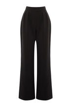 Trendyolmilla Ekru Wide Leg/Geniş Paça Yüksek Bel Dokuma Kumaş Pantolon TWOAW22PL0066