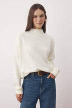 Trendyolmilla Siyah-Ekru Basic İkili Paket Triko Kazak TWOAW26KZ00232