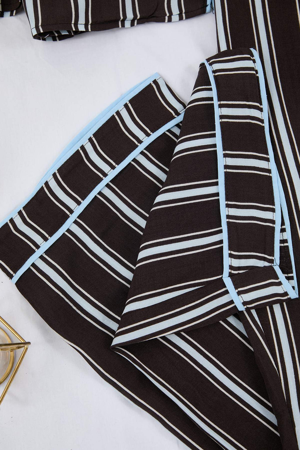 Trendyolmilla Bordo Biyeli Viskon Dokuma Pijama Takımı THMAW21PT0292