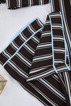 Trendyolmilla Bordo Biyeli Viskon Dokuma Pijama Takımı THMAW21PT0292